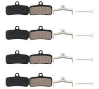 4 Pares de Pastillas de Freno Shimano XT y Bicicleta de Montaña, Pastillas de Freno de Disco Compatibles con Shimano Deore MT200 MT400 B01S B03S B05S, Tektro, TRP, Modelo TP-01E