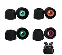 4 pares de puntas de repuesto de silicona, boquilla para auriculares intraaurales, diseño cómodo y suave, compatible con Sony WF-1000XM5 WF-1000XM4 WF-1000XM3 para auriculares diarios y deportivos
