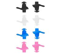 4 pares de tapones para los oídos de natación, tapones para los oídos de natación para adultos, tapones para los oídos de natación para niños, tapones de silicona para los oídos de natación, tapones