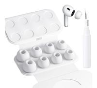 4 pares de tapones para los oídos para Airrpods Pro/Airppods Pro 2, con orificio de reducción de ruido, tapones de silicona suave antideslizantes de repuesto para Airpodds Pro/Pro 2