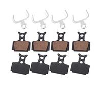 4 pares Kits de pastillas de freno de disco de bicicleta para la fórmula R1 R1r RO RX T1 Bicicletas de frenado suave y suave