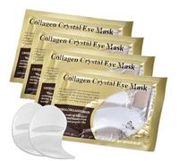 4 Pares Máscara para los Ojos De Colágeno,Collagen Skin Care Eye Mask,para ojos, hidratante para las arrugas debajo de los ojos(Colágeno)