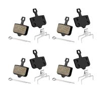 4 Pares Pastillas de Freno de Bicicleta, Pastillas de Freno de Disco de Bicicleta Semimetálicas de Resina Compatible con Pastillas de Freno Sram Avid Elixir E1 E3 E5 E7 E9 ER CR XO XX DB1 DB3 DB5
