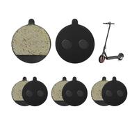 4 Pares Pastillas de Freno para Patinete Eléctrico, Pastillas de Disco Semimetálicas, Compatibles con SoFlow SO4 Pro Gen2, KUGOO M4, M4 Pro y Xiaomi Scooter, Resistentes al Calor y al Desgaste(8 Pzs)