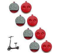 4 Pares Pastillas de Freno para Scooter Eléctrico y Zapatas de Frenos para Bicicleta, Recambios para Frenos de Patinete Compatible con Modelos Soflow SO4 Pro y Be Cool, Accesorios