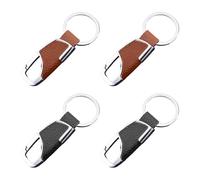 4 Partes del Teclado para Hombres, Llavero Simple Y Versátil, Almacenamiento De Llave, Accesorios De Teclas De Automóvil, Regalos De Fiesta.