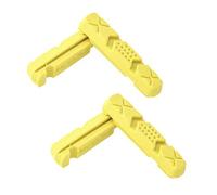 4 Pastillas de Freno de Repuesto para Fibrax Brompton Bikes Amarillo