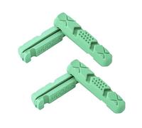 4 Pastillas de Freno de Repuesto para Fibrax Brompton Bikes Verde