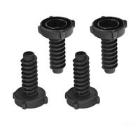 4 patas ajustables para lavadora DC61-01722B compatibles con modelos WA50R5200AW/US WA45T3400AP WA52A5500AC/US piezas de repuesto