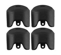 4 patas de sierra ingletadora N074647, soporte de plástico para patas de sierra de mesa, accesorio de almohadilla de goma para DWX723 DWX724 DWX725 DE7023 DE7033 DE7031, color negro