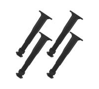 4 patas de soporte para marco de cama, altura ajustable de 19 5 cm a 37 5 cm, kit de refuerzo de niveladores de muebles estables, reemplazo de patas de cama (19,50 x 8,80 x 3,60 cm)