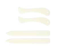 4 patas plegables para papel, filo y tabla de plegado, huesos de hueso, cortador de papel con punta redondeada, tabla de plegado para papel y plástico, herramienta de corte