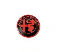 4 PCS 60MM Pegatinas para La Cubierta para Alfa Romeo Alfa Romeo Giulia 147 156 159 Mito Stelvio Giulietta, D Centro de La Rueda Pegatinas,Pegatinas para Autopartes,Tapas Rueda Centro Pegatinas