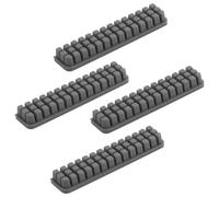 4 PCS A1 Boquilla Cepillo de Silicona Heatbed Boquilla Limpiador Herramienta de Limpieza SOLO Compatible with Bambu Lab A1 Impresora 3D(No para A1 Mini)