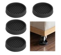 4 pcs Almohadillas Antideslizantes para Muebles Redondas 5 cm - topes para Muebles y Pads Antideslizantes de Goma Protector de Patas Soportes Deslizadores y Protector de Suelo Cama sofá Mesa Silla