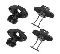 4 Pcs An Fittings Boat Drain Plug Kit Kayak Drain Bung Screws Kayak Hardware Kayak Stopper Plug Zekai
