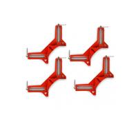 4 Pcs Angle Clamp Aluminum Alloy Strong Bearing Capacity 90 Degree Woodworking Corner Clamp for Fish Tank Picture Frame
