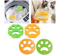 4 Pcs Atrapa Pelos para Lavadora, Depiladora de Mascotas, Atrapapelos Mascota, Recoge Pelos Mascotas, Reutilizable Bolas Quita Pelos Mascota para Eliminar Pelo de Mascotas en Lavadora (C-4pcs)