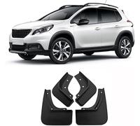4 pcs Auto Faldillas antibarro para Peugeot 2008 2013-2023, Guardabarros Delantero Trasero, Protección Antisalpicaduras Coche