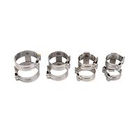 4 Pcs Avengas de Manguera de Aire Acondicionado, Línea de Entubado de Entubado Ajustable de Acero Inoxidable Herramientas de Ajuste de Pellizco para R134 G6 G8 G10 G12 Tubo