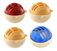 4 Pcs Bolas Quitapelos para Lavadora, Recogepelusas Reutilizables con Forma de Pez Globo, Eliminador de Pelo de Mascotas para Gatos y Perros, Anti-Pelusa y Pelusas en Secadoras y Lavados a Máquina