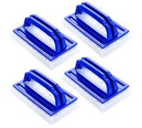 4 Pcs Cepillo Piscina Limpiafondos, Cepillos de Esponja Limpiador Fondo de Piscina con Mango Antideslizante para Limpiar Piscinas SPA Bañera Paredes