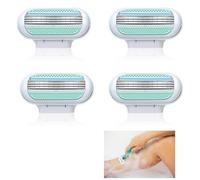 4 PCS Cuchillas de Afeitar Mujer, Recâmbios para Maquina de Afeitar Máquinilla De Depilación Cuchillas para Mujer Máquinilla de afeitar Mujer Máquina de Depilar Cuchillas para un Afeitado Suave