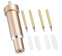4 Pcs Cuchillas de Repuesto para Cricut Maker, Cuchillas de Corte Fino para Cricut Maker, Maker 3, Explore Air 3, Air 2, One, con Carcasa, Cuchillas de Punta Fina de 60° 30°