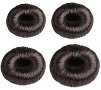 4 Pcs Donut Hair Bun Maker, Hair Bun Shaper Set, Donut Bun Maker for Hair, Hair Bun Donut Hairpiece for Women Girls
