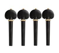 4 PCS Ebony Wood Wood Celle Tuning PEG Tuner Celo Celo Pegos Violonchelo Eje Violon