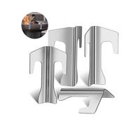 4 Pcs Fire Plates Spacer Set,universal Stainless Steel Spacers,fire Barrel for Use On Fire Barrels, Fire Bowls And Kettle Grills, Bbq Disc