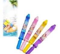4 PCS Firework Water Gun Squirter Firework, Firework Water Gun, High Pressure Pull-out Sprinkler Spray Toys for Bathing, Pool, Party Entertainmen (C#1-4 PCS)