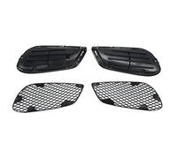 4 Pcs Fog Light Plinth Cover - Fit for E Class W212 AMG Line 2013-2015 - Replaces OE 2128852723, 2128852823, 2128850224, 2128850623 - Left & Right Durable Fog Light Frame