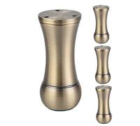 4 Pcs Furniture Legs,Metal Adjustable Furniture Legs,Aluminum Alloy Table Legs Sofa Leg,Replacement Legs for Dining Tables,Strong Bearing Capacity, bronze10cm/3.9in