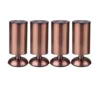 4 Pcs Furniture Legs Metal,Table Legs Adjustable 8cm 10cm 12cm 15cm,Furniture Support Feet,Non-Slip/Wear-Resistant Desk Legs,with Screws,DIY Replacement Furniture Legs,B-15cm(5.9in)