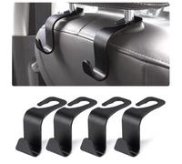 4 Pcs Ganchos Asiento Coches para VW Taigo Touran Tiguan CC