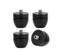 4 Pcs HIFI Audio Speakers Amplifier Chassis FE Foot Pad Feet Base Nail Spikes Stands with M8 Screw