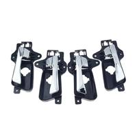 4 Pcs Interior Door Handle Set, for Hyundai i30, Engine Sizes 1.6L, 2.0L, 2007-2012, for Elantra, Engine Size 2.0L, 2009-2012, Available in Chrome Black Front Rear Left Right(4 Sides Set Chrome)