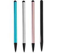 4 pcs lápices capacitivos universales para pantalla táctil, lápices ópticos para todas las tabletas, lápices ópticos para pantalla táctil, para iPhone iPad Samsung Galaxy Surface Huawei Lenovo, etc.
