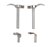 4 Pcs Looper Set 10 4009 10 4008 10 4005 10 4004, Left Right Looper Set for Reece 100 101 104 Sewing Machine, Alloy Construction, Installation, Sewing Machine