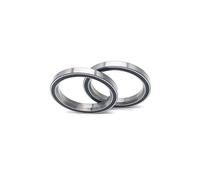 4 Pcs MH-P21/7 37x49x7mm Steel Shielded Ball Bearings, for Industrial Gearbox and Conveyor Systems