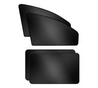 4 Pcs Parasol Coche Lateral, para VW T-ROC R-Line 2019-2023 2024 Ventanillas Solar Protector Protector Cubierta Protección UV Cubierta de privacidad ca,A