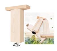 4 Pcs Patas Somier Madera,Patas Ajustables en Forma de T Patas Muebles Somier ó Base Tapizada Pies Sofá para Camas Armarios Sofás Mesas de Té (32cm(12.5in))