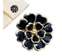 4 Pcs Rhinestone Button Covers, No-Sew Crystal Detachable Buttons For