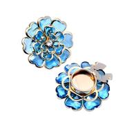 4 Pcs Rhinestone Button Covers, No-Sew Crystal Detachable Buttons For