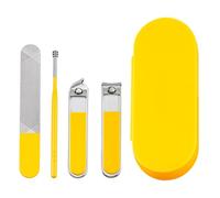 4 PCs/Set Cortaúñas De Acero Inoxidable Con Uñas Archivo Uñas Cortador De Uñas En Ángulo