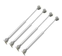 4 Pcs Silver Lift Strut Stay Support Kit, Hydraulic Support Soft Close Hinges 20N-150N(60N)