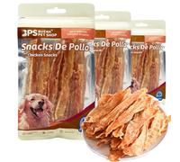 4 Pcs Snacks Naturales de Pollo para Perros Pechuga Magra Sin Granos Alto en Proteína Saludable y Delicioso BPS-5145 * 4