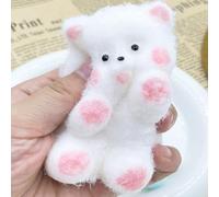 4 PCS Taba Squishy Toys, peluches, perro fufu peluche, lindo perro Squishy, juguete para apretar, juguete adorable para adultos, alivio del estrés Novelty para la ansiedad, juguete para el autismo