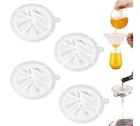 4 Pcs Tamiz de Filtro de Alimentos, 100/200/300/400 Mallas
